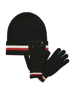 Jack &amp; Jones Beanie &amp; Gloves Giftbox - Black