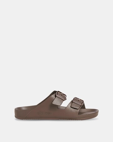 Jack & Jones Croxton Moulded Sandal - Coffee