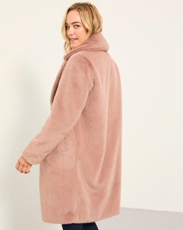 Fatface Esme Long Fur Coat