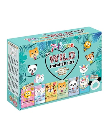 7th Heaven Go Wild Sheet Mask & Headband Gift Set