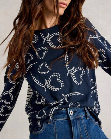 White Stuff Clara Long Sleeve Tee