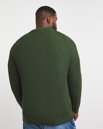 Jack & Jones Pannel Knit Crew Neck Jumper