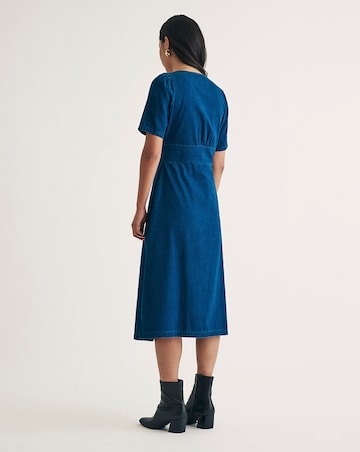 Nobody's Child Denim Alexa Midi Dress