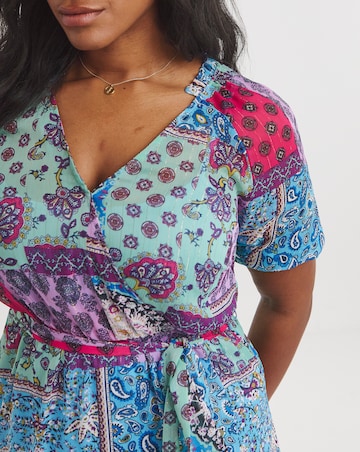 Joe Browns Aris Patchwork Print Maxi Dress