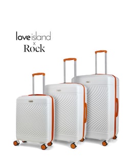 Rock Love Island 3pc Suitcase Set