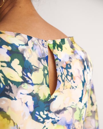 Joanna Hope Printed Tiered Dress