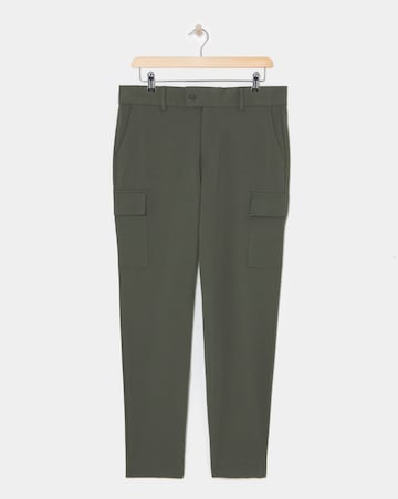 Twill Loose Fit Tapered Cargo Trouser