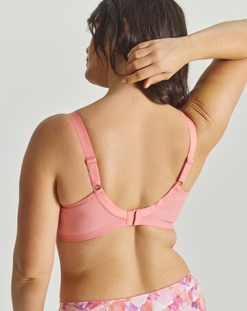 Goddess Kayla Full Cup Wired Bra Coral Print
