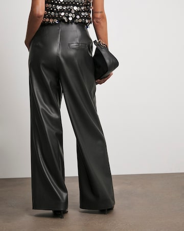 Joanna Hope Wide Leg PU Trousers