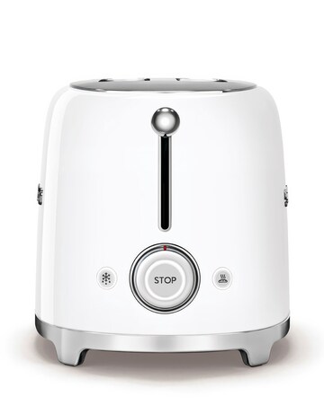 Smeg TSF01 2 Slice White Toaster