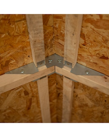 4LIFE Apex Shed 7x5 - Double Door - 2 Window (Home Delivery)