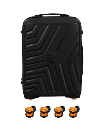 IT Luggage Convertible 6pc Suitcase Set with Removable Wheels