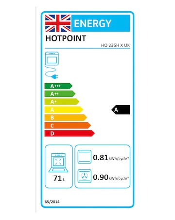 Hotpoint Class 2 HO235HXUK Built-In Electric Single Oven Stainless Steel Install
