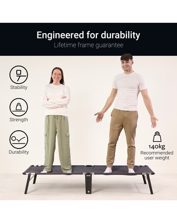 Jay-Be Compact Folding Bed with Mattress - Single