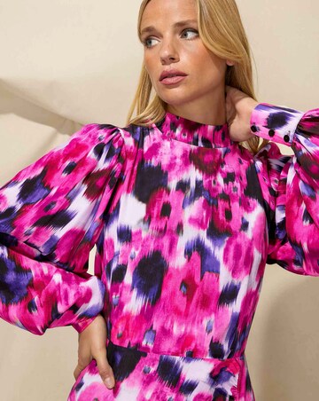 Ro&Zo Animal Print Short Dress