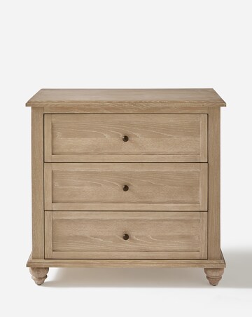 Julipa Imogen Ready Assembled Wooden Small Chest of Drawers
