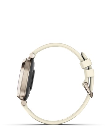 Garmin Lily 2 Smart Watch - Cream Gold with Coconut Silicone Band