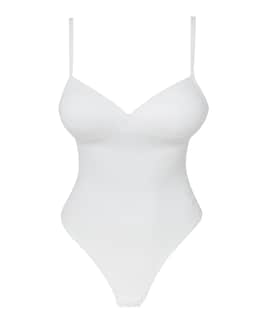 MAGIC Bodyfashion Light Control Soft Cotton Thong Body White