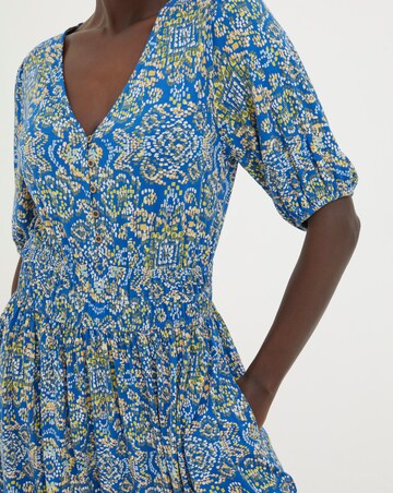 FatFace Lottie Aztec Texture Jersey Dress