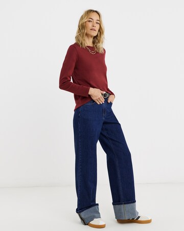 Crew Neck Long Sleeve T-Shirt