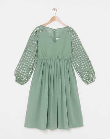 Maya Curve Aurora Midi Dress