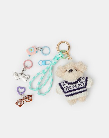 Accessorize Snuggle Pup Bag Charm