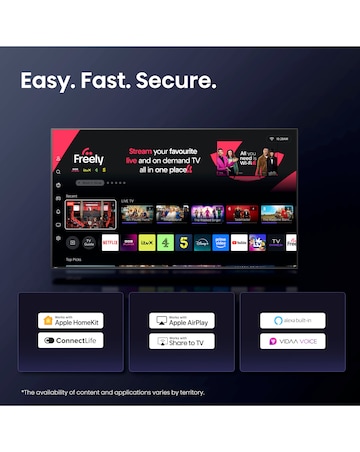 Hisense 65E78QTUK 65in QLED 4K Ultra HD HDR Smart TV