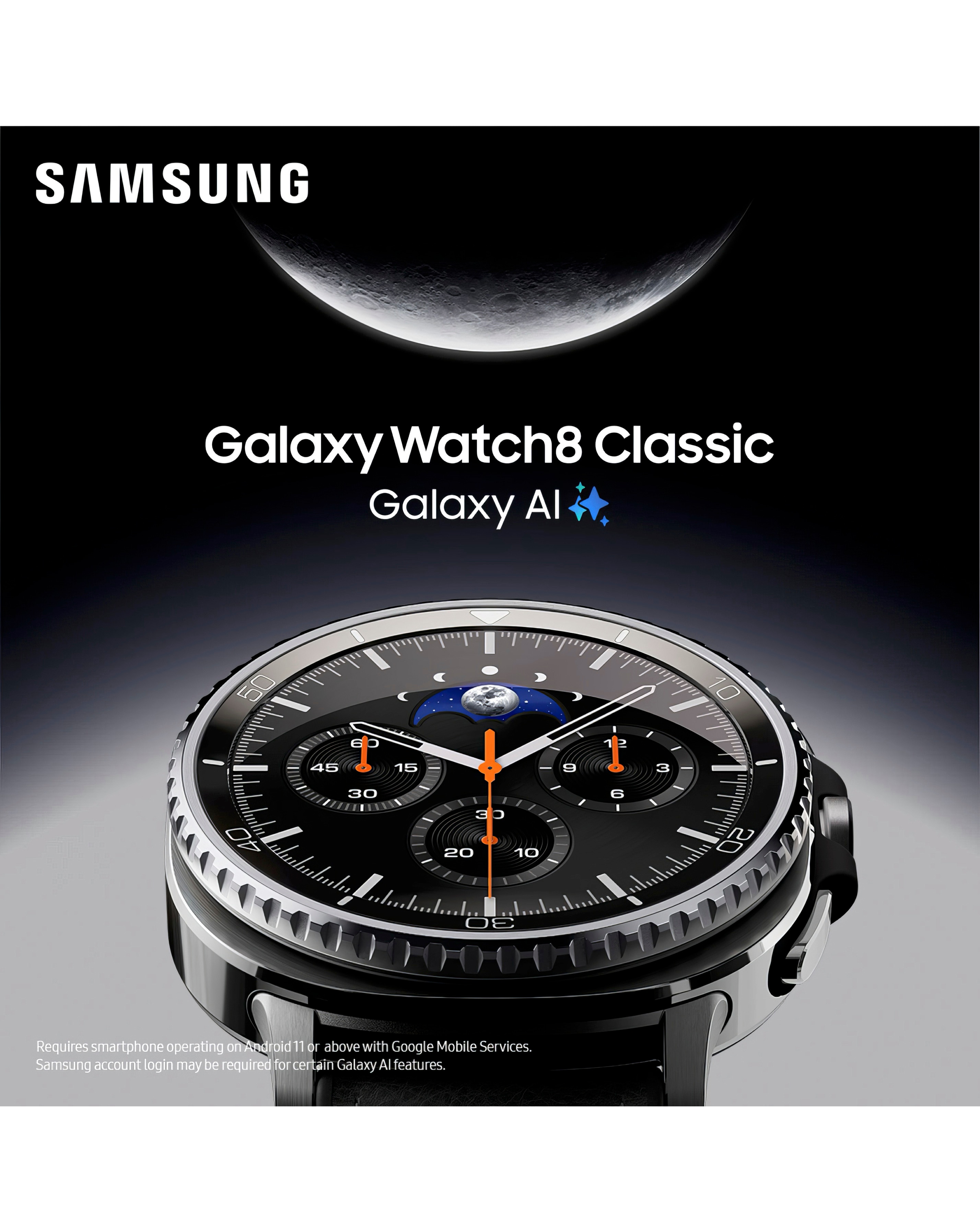 Samsung Galaxy Watch8 Classic 47mm LTE - White | Ambrose Wilson