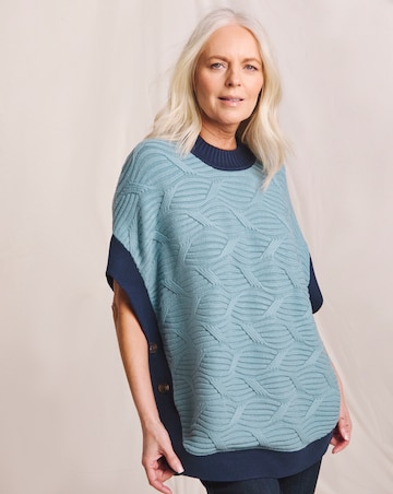 Julipa Textured Poncho