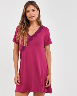 Pretty Secrets Cool Stretch Lace Hidden Support Nightie