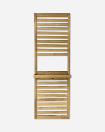 Forest Slatted Wall Planter 1 Shelf