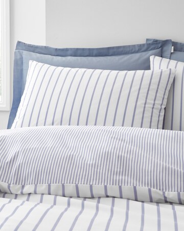 Bianca Hampton Stripe 100% Cotton Duvet Cover Set