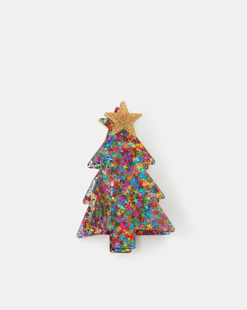 Accessorize Christmas Tree Claw Clip