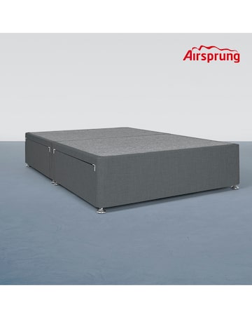 Airsprung Fabric Divan Base with 4 Drawers