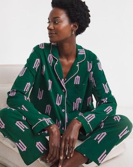 Wicked Button Through Pyjama Set