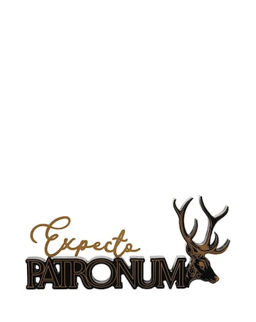 Warner Bros Harry Potter Alumni Spell Sign 'Expecto Patronum'