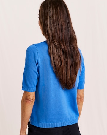 Julipa Short Sleeve Cotton Cardigan