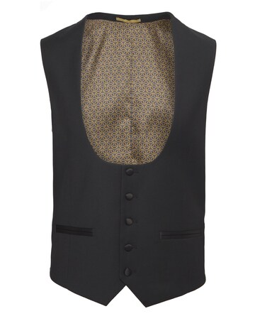 Premium Textured Tuxedo Waistcoat
