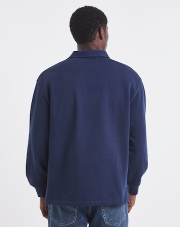 Timberland Polo Style Sweatshirt - Navy