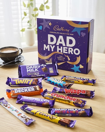 Cadbury 'Dad My Hero' Double Deck Chocolate Selection Box