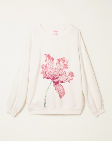 FatFace Alex Painterly Crew Jumper