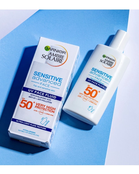 Ambre Solaire Ultra-Light Sensitive Face Fluid SPF50+ 40ml