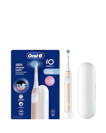 Oral-B iO2 Series Calm Pink + Travel Case