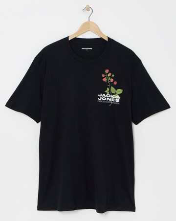 Jack & Jones Newton Crew Neck T-Shirt - Black