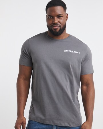 Jack & Jones Hawaii Back Graphic T-Shirt 2 Pack - Multi