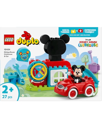 LEGO DUPLO Disney Mickey Mouse Clubhouse & Car Set 10454