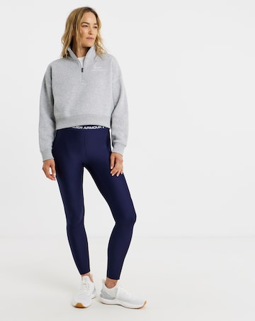 Under Armour Rival Script Half Zip Sweat