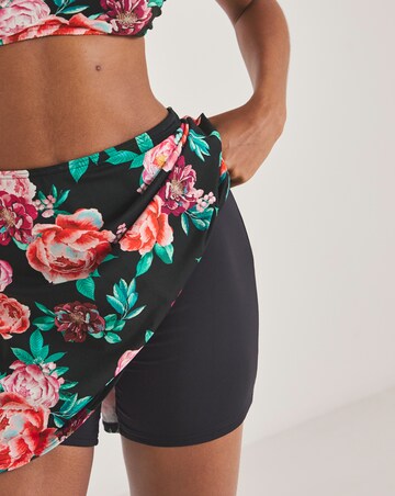 MAGISCULPT Medium Control Swim Skirt With Shorts