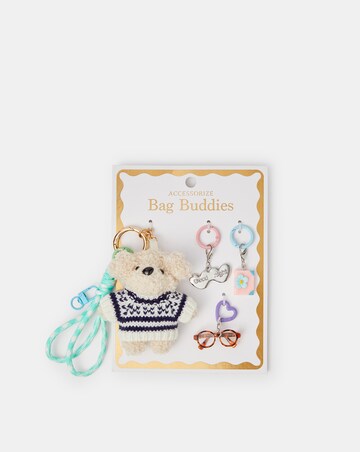 Accessorize Snuggle Pup Bag Charm