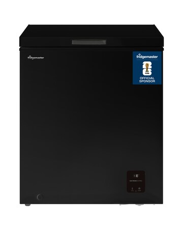 Fridgemaster MCF142EB 142L Chest Freezer - Black E Rated